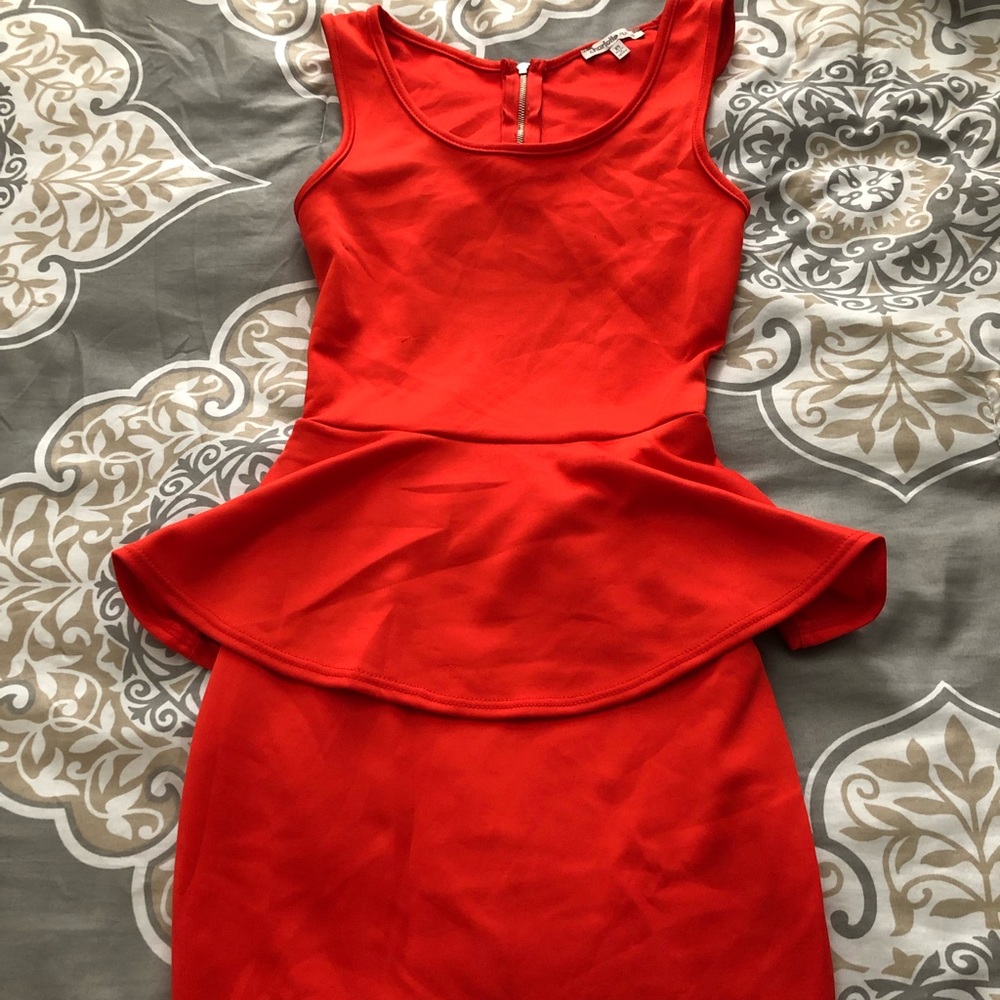 Peplum dress